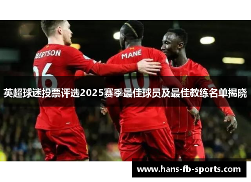 英超球迷投票评选2025赛季最佳球员及最佳教练名单揭晓